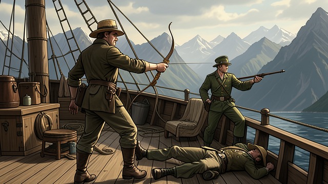 A Hero Returns Home from "William Tell". A Hero Returns Home The decisive act William Tell escapes the ship and kills Hermann Gessler, helping make a general rising possible.