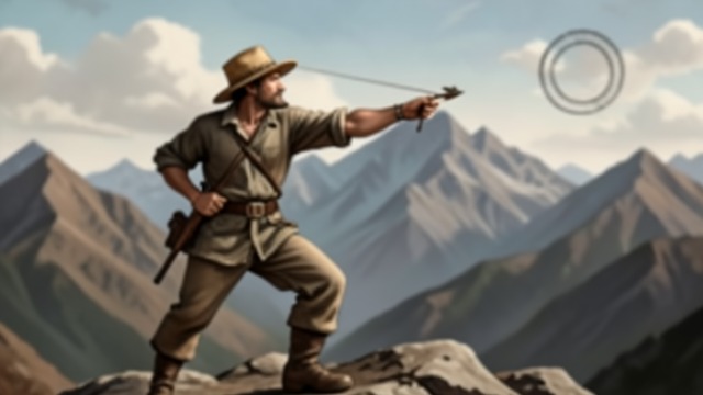 Mountain Reputation from "William Tell". Mountain Reputation A life of skill William Tell hunts, crosses difficult terrain, and wins shooting competitions.