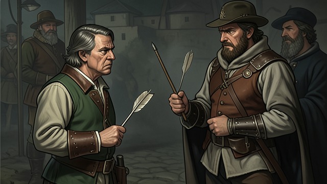 The Second Arrow from "William Tell". The Second Arrow A revealed intention Hermann Gessler asks why William Tell carried another arrow; Tell says it was meant for the Governor if the first shot…