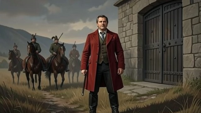 Gessler’s Grudge Deepens from "William Tell". Gessler’s Grudge Deepens A personal challenge William Tell’s rescue frustrates Hermann Gessler’s attempt to capture Baumgarten.