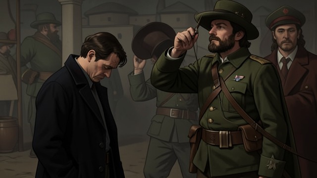 Resistance Begins from "William Tell". Resistance Begins An imposed ritual Hermann Gessler orders everyone to bow to his hat, turning obedience into a public test.