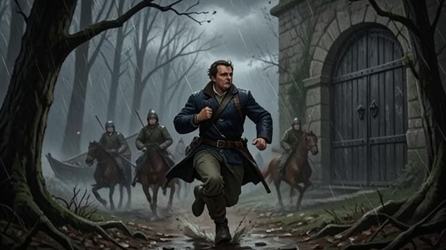 A Friend Is Hunted from "William Tell". A Friend Is Hunted Pursuit by the authorities Hermann Gessler’s soldiers chase Baumgarten, leaving him in immediate danger.