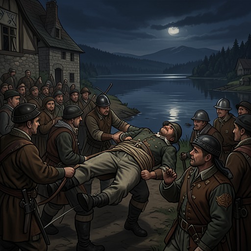 From Capture to Counterattack from "William Tell". This thread traces William Tell’s passage from public arrest through the storm at sea to his decisive escape and revenge.