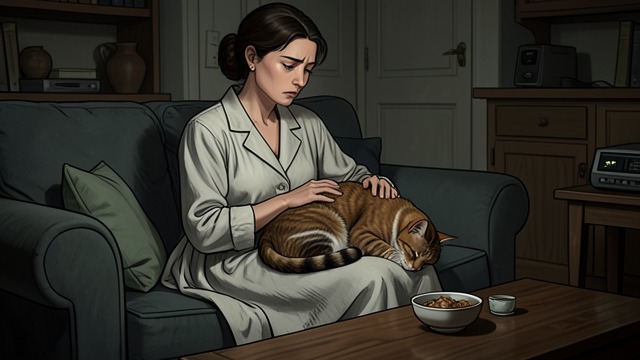 A Cat’s Illness from "The Friend". A Cat’s Illness A familiar dependence The Narrator has lived with cats for years and knows how helpless an owner can feel when an animal is visibly sick but…