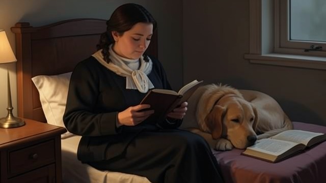 Comfort Without Words from "The Friend". Comfort Without Words A shared ritual Apollo rests against the Narrator as she reads Rainer Maria Rilke.