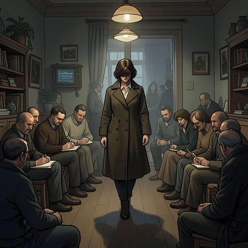 The Workshop and Its Survivors from "The Friend". This flow follows the Narrator’s work with survivors of trafficking and the ethical limits she encounters when their experiences become material for writing.