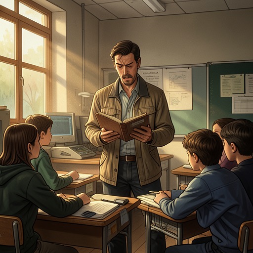 Eroticism and Literary Authority from "The Friend". This flow traces how the Deceased Friend’s belief in erotic teaching collides with institutional rules and changing expectations of classroom safety.