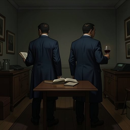 The Narrator and Her Friend from "The Friend". This flow traces the long attachment between the Narrator and the Deceased Friend, including its intimacy, ambiguities, and transformation through bereavement.
