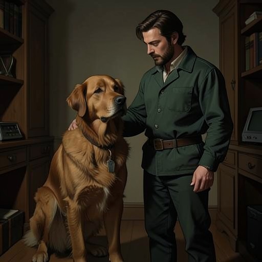 The Friend’s Care for Apollo from "The Friend". This flow traces the Deceased Friend’s relationship with Apollo through discovery, responsibility, and the unspoken arrangements made for the dog’s future.