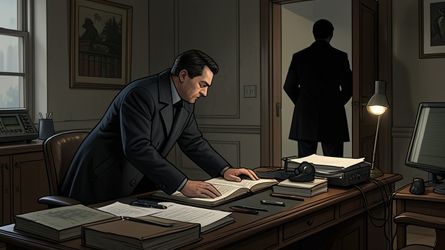 The Counterintelligence Game from "The Girl with the Dragon Tattoo". A False Collapse The Deception Millennium pretends to be failing while Janne Dahlman leaks information to Hans-Erik Wennerström.