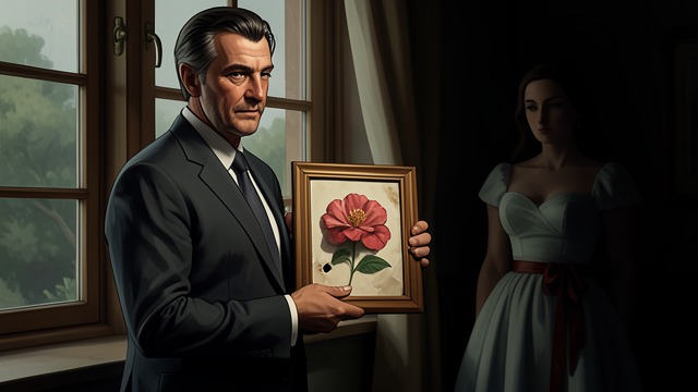 The Anonymous Returns from "The Girl with the Dragon Tattoo". Flowers from Elsewhere The Messages A new pressed flower arrives every year from an unknown sender.