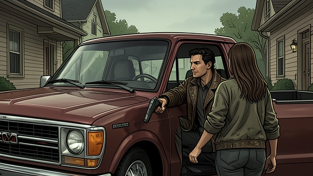 Guarding Abra from "Doctor Sleep". A Watchful Ally A quiet assignment Billy watches Abra from his pickup while she moves between her home and friends’ houses.