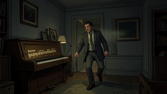 Music from the Crib from "Doctor Sleep". Notes in the Night A tune without a player The piano passage of a Beatles song sounds through the house while the instrument’s cover is closed.