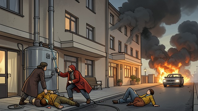 The Hotel Burns from "Doctor Sleep". Escape from the Overlook A catastrophic ending The faulty boiler explodes while the hotel is closed for winter.
