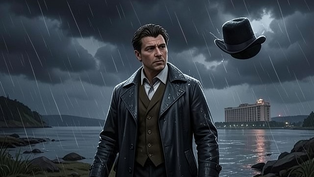 The Hat in the Storm from "Doctor Sleep". An Old Warning A vision in the wind After a storm, Dan sees a battered top hat that seems to vanish when he looks again.