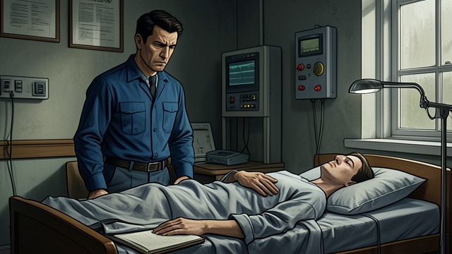 The Difficult Orderly from "Doctor Sleep". Anger at the Bedside A past conflict Dan has previously challenged Fred Carling for hurting a dying resident.