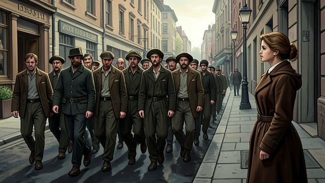 First Procession from "The Book Thief". First Procession The Jews Arrive Starved prisoners are marched through Munich Street toward Dachau.