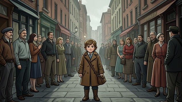 Separated Child from "The Book Thief". Separated Child Transfer to Molching Liesel Meminger is delivered to the Hubermanns after her mother can no longer support her.