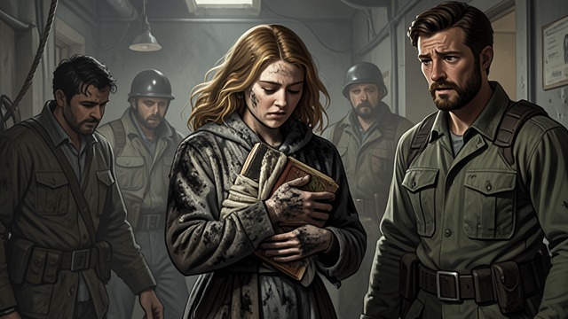 The Book Recovered from "The Book Thief". The Book Recovered A Survivor’s Grip Rescuers find Liesel clutching the manuscript. She cries for Hans Hubermann while refusing to release the words.