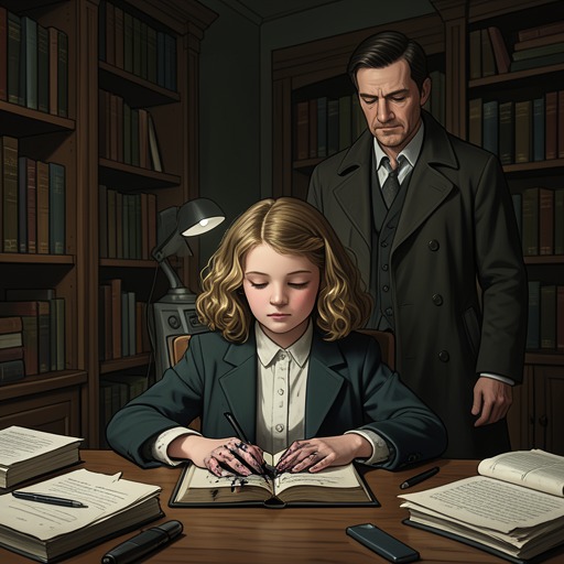 From Illiteracy to Authorship from "The Book Thief". This flow traces Liesel Meminger’s intellectual development from inability to read toward confident literary creation.
