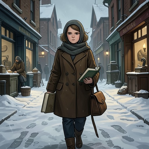 The Evolution of Theft from "The Book Thief". This flow traces Liesel Meminger’s book thefts from instinctive grief to deliberate moral and emotional choices.