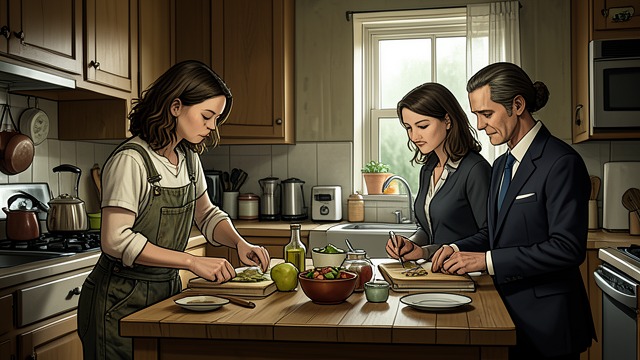 Different Family Habits from "Leave the World Behind". Different Family Habits A Long Marriage’s Routine Amanda and Clay know one another’s habits and divide ordinary tasks without much discussion.