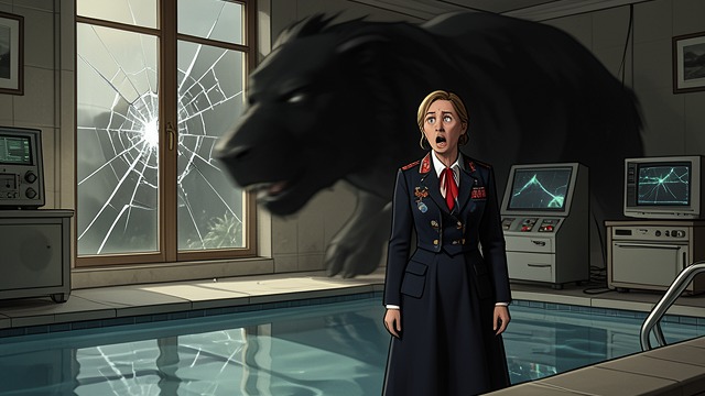 A Sound Before Meaning from "Leave the World Behind". A Sound Before Meaning The First Shock A tremendous noise strikes while Amanda and George Herman Washington are near the pool.