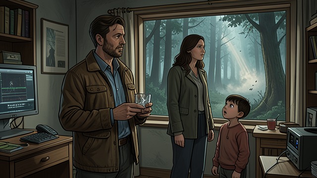 The Noise Changes the Argument from "Leave the World Behind". The Noise Changes the Argument Evidence of Danger The noise cracks glass and sends Amanda searching for the children.