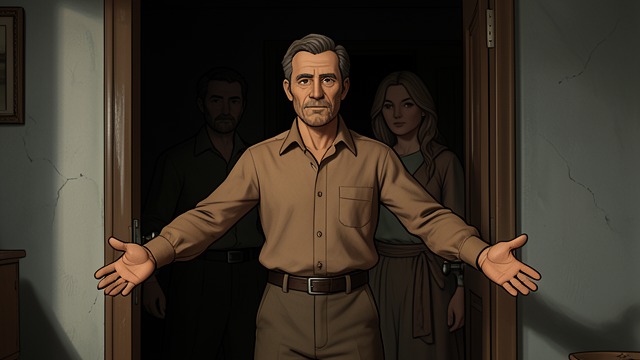 The Good Samaritan Decision from "Leave the World Behind". The Good Samaritan Decision Letting Them Stay Clay argues that George Herman Washington and Ruth should remain in their own house during the blackout.