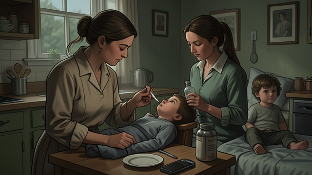 Archie’s Fever from "Leave the World Behind". Archie’s Fever A Son in Need Archie becomes feverish and vomits, and Amanda and Clay return to familiar parental care.