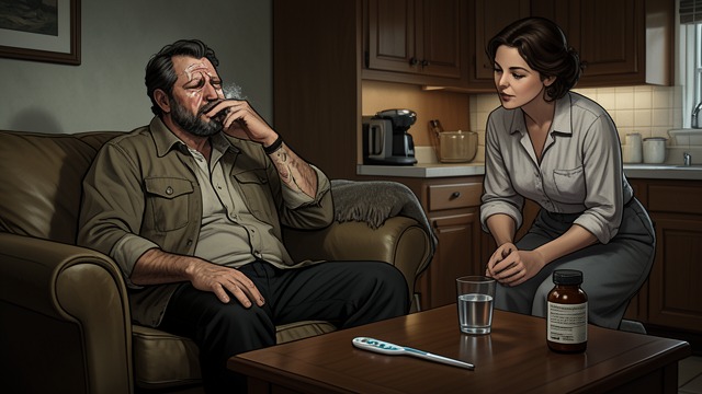A Familiar Remedy from "Leave the World Behind". A Familiar Remedy A Recognizable Problem Archie develops a fever and vomits, symptoms that give the adults familiar ways to respond.