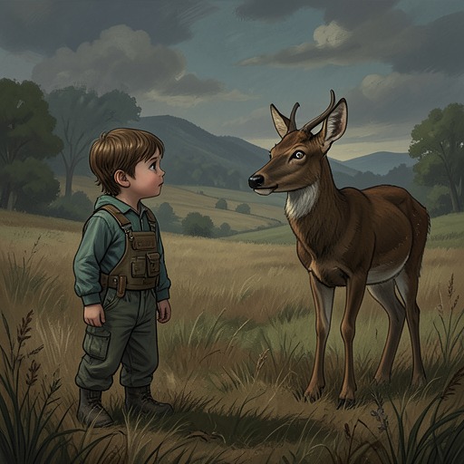 Nonhuman Perception of Change from "Leave the World Behind". This flow traces how animals and children register disturbance before adults can translate it into a reliable explanation.