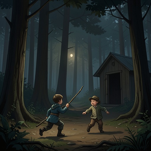 The Siblings’ Private World from "Leave the World Behind". This flow traces Archie and Rose’s teasing, shared exploration, and divergent responses as the crisis separates them.