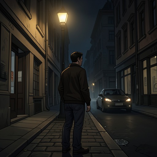 George and Maya Across Distance from "Leave the World Behind". This flow follows George’s concern for Maya and her family as the blackout makes paternal protection impossible at a distance.