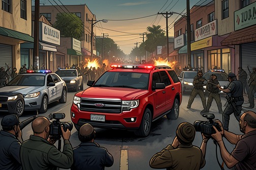 Sinaloa Swap Meet shootout from "The Power of the Dog". The Sinaloa Swap Meet shootout is a street battle in Tijuana in which an attempted interception of Raúl Barrera’s vehicle turns into a prolonged, confused…