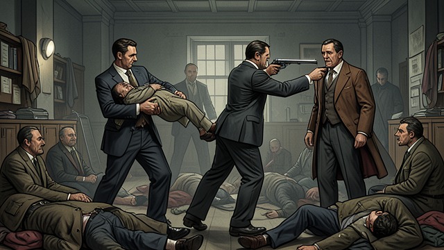 The Prize Becomes an Assassination from "The Power of the Dog". The Prize Becomes an Assassination A staged capture After directing the campaign against the old network, Art waits with Miguel Ángel Barrera for Don Pedro…