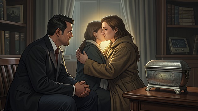 The Mother Is Delivered from "The Power of the Dog". The Mother Is Delivered A New Beginning Seen Peter watches George kiss Rose after the funeral.