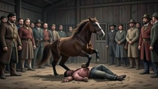 The Fatal Fall from "The Power of the Dog". The Fatal Fall A Witness to Death Phil watches Bronco Henry die after being trampled in a bronc corral.
