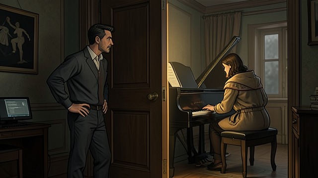 The Piano as a Target from "The Power of the Dog". The Piano as a Target A Gift Undermined George buys Rose a Mason & Hamlin piano because he enjoys her playing.