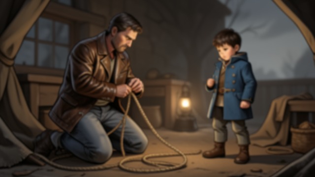 The Rope as an Invitation from "The Power of the Dog". The Rope as an Invitation Craft and Courtship Phil braids rawhide and promises the finished rope to Peter.
