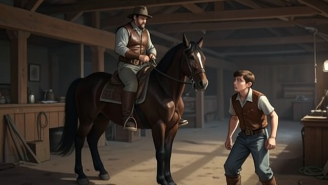Lessons in the Saddle from "The Power of the Dog". Lessons in the Saddle A Mentor’s Skill Bronco Henry teaches Phil to ride and rope, passing on practical knowledge through demonstration and patience.