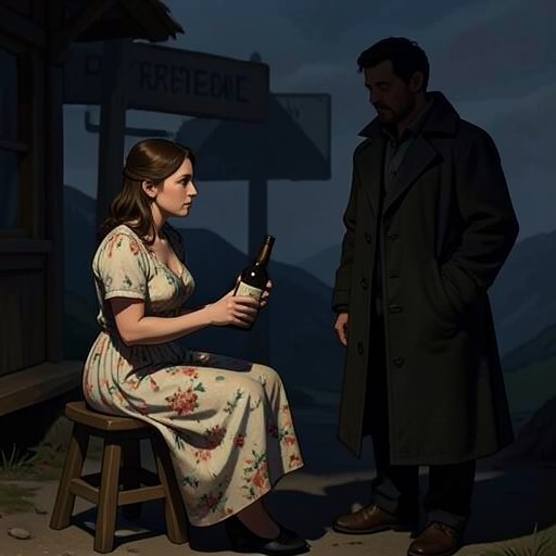 Rose’s Drinking Exposed from "The Power of the Dog". This flow traces how private dependence becomes the means through which Phil pressures Rose and Peter confronts him.