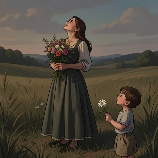 Flowers, Images, and Identity from "The Power of the Dog". This flow traces how flowers and acts of arranging them express beauty, social aspiration, and the characters’ fragile sense of self.