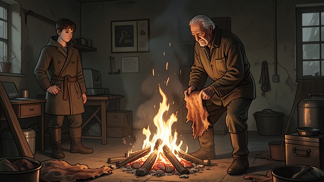 The Fire and the Final Separation from "Butcher's Crossing". A Bond Beyond Explanation The Hides Destroyed After the market collapse leaves the expedition without a return on its labor, Miller burns the hides and the…