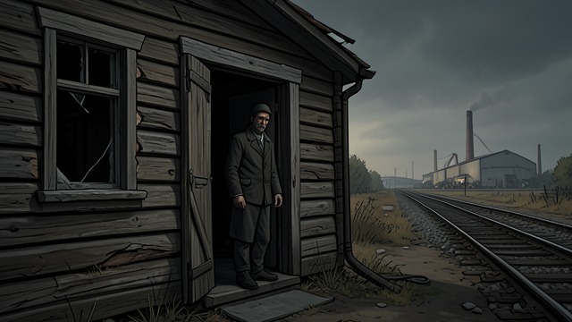 The Hide Market Fails from "Butcher's Crossing". The Price Falls Away A failed promise In the empty dormitory, J.D. McDonald explains that the bison-hide market has collapsed.