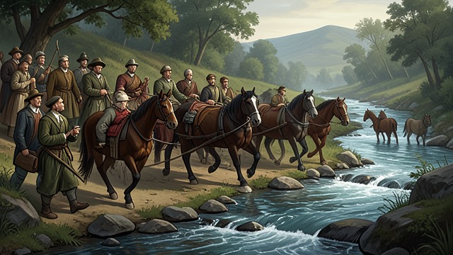 The Stream Found from "Butcher's Crossing". The Stream Found A Last Pursuit At dawn, Miller senses water and directs the party toward it.