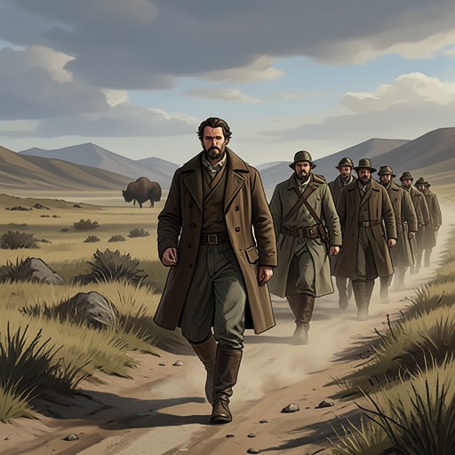 Fred Schneider’s Reluctant Expedition from "Butcher's Crossing". This flow traces Fred Schneider’s practical misgivings, his growing resistance to Miller’s escalating hunt, and his final death during the spring river…