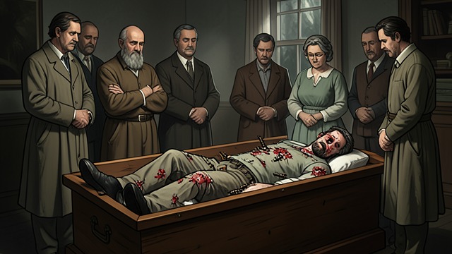 Santino's Mutilation from "The Godfather". Santino's Mutilation Public Violence Santino's body is riddled with bullets and deliberately disfigured by his assassins.