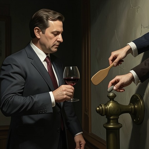 The Economy of Favors from "The Godfather". This flow traces how favors create intimacy, obligation, political capital, and eventual control.