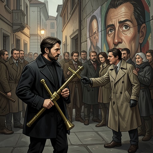 The Final Image of Power from "The Godfather". This flow traces how the novel's closing images redefine power as memory, ritual, and controlled perception.